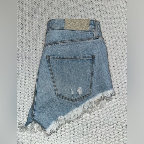 IRO Jeans Cut off Denim Shorts Sz‎ 25 - Picture 2 of 8
